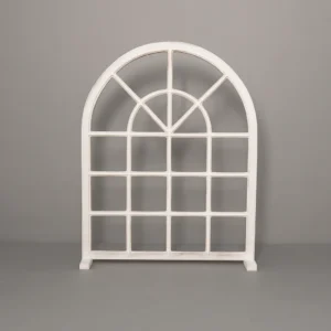 White baby arch panel
