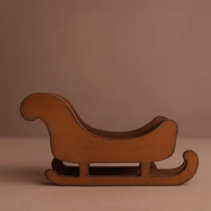 Wooden sleigh