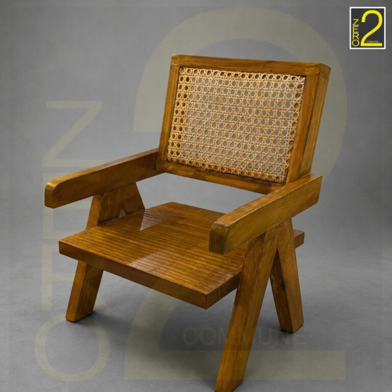Rattan chair prop in Pune used for wedding decor, pre-wedding photoshoot, and boho themed event setup