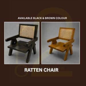 Rattan chair prop in Pune used for wedding decor, pre-wedding photoshoot, and boho themed event setup