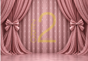 Baby girl photography backdrop for newborn, birthday, milestone and cake smash photoshoots
