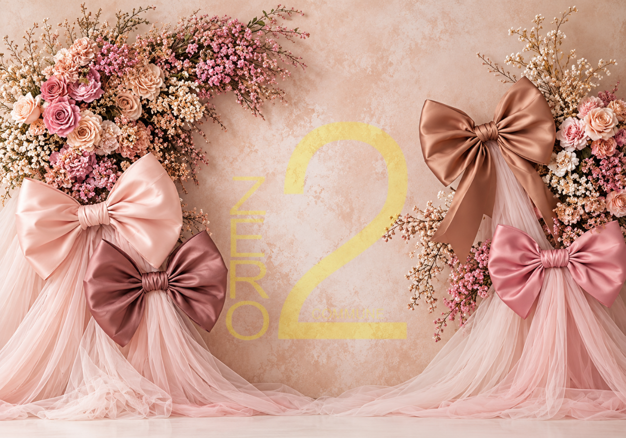 Beautiful baby girl photography backdrop for newborn and baby photoshoots