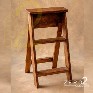 Rustic wooden baby posing ladder photography prop for newborn and baby photoshoots